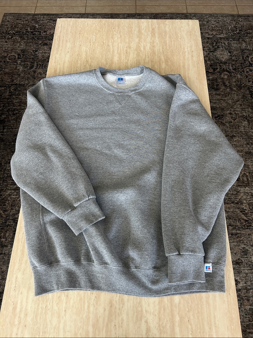 Russell Athletic Gray Crewneck Sweatshirt